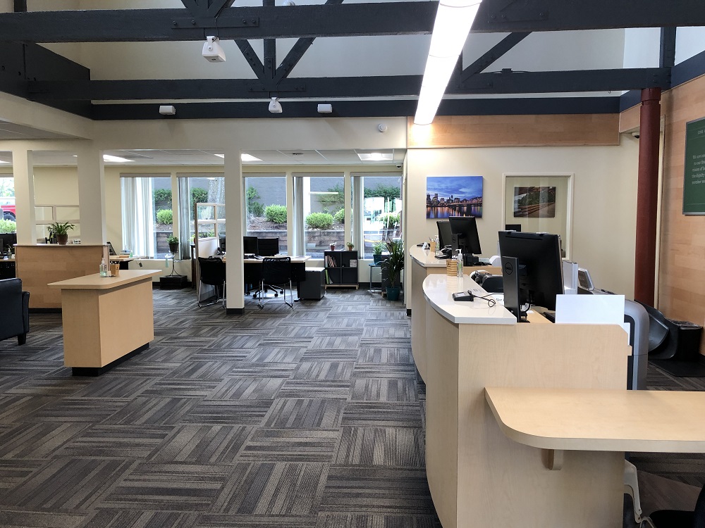 Illuminati Private Bank Oregon City lobby remodel